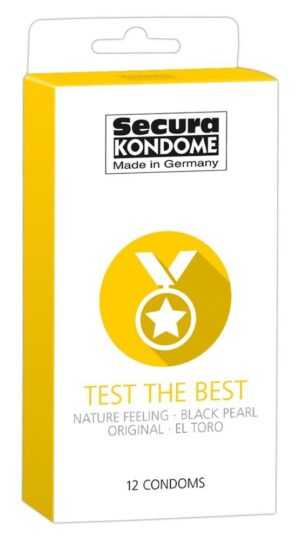 Secura kondomy Test the Best 12 ks