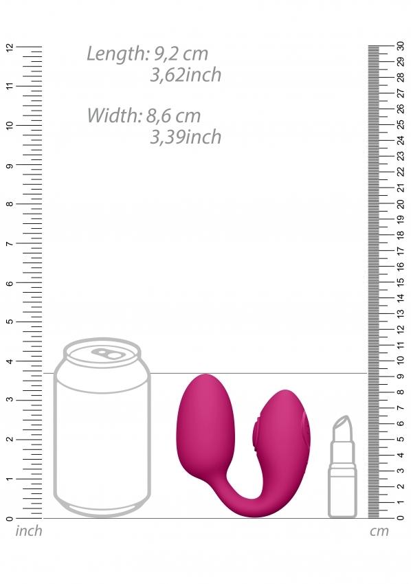 Shots-VIVE-Aika-pink-vibracni-vajicko-na-dalkove-ovladani-6 Shots - VIVE Aika pink vibrační vajíčko na dálkové ovládání