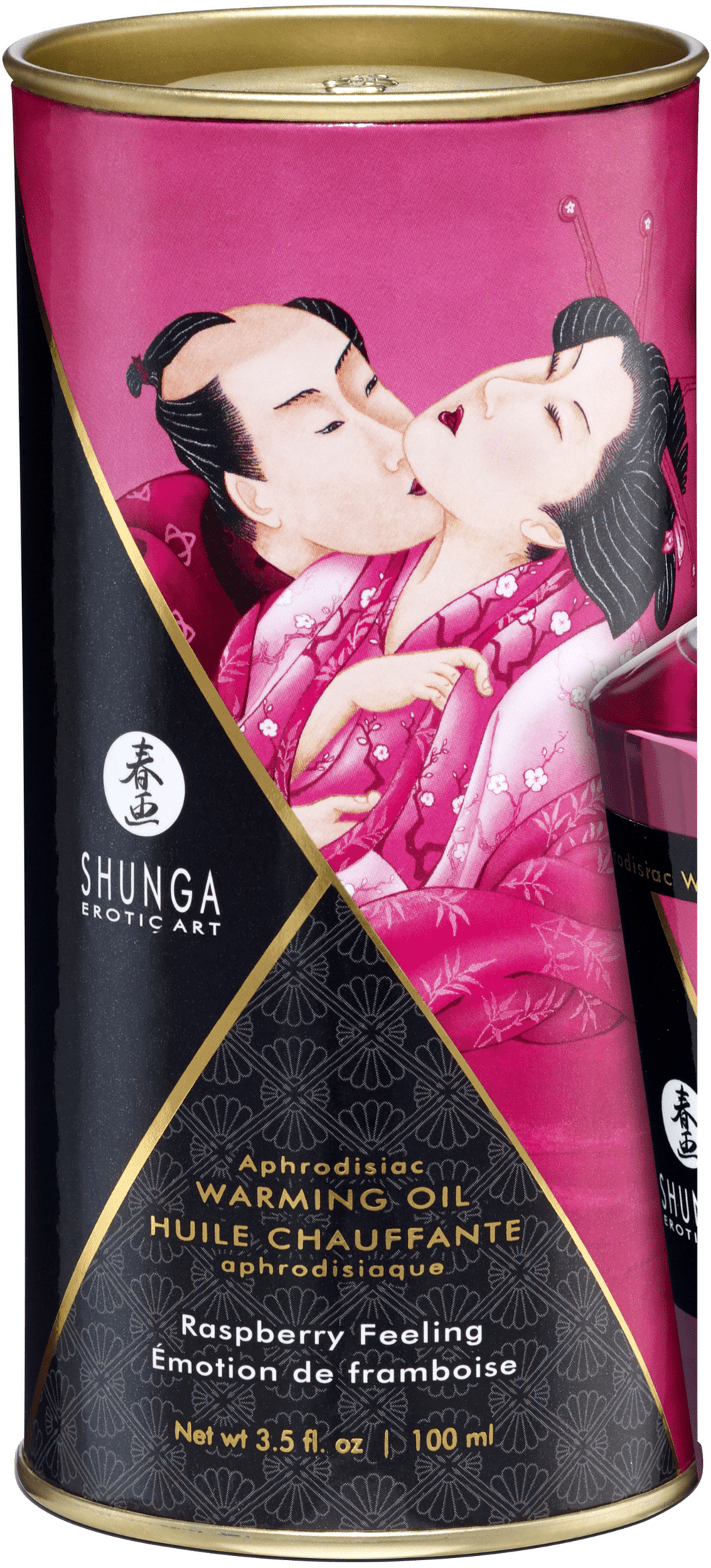 Shunga-Aphrodisiac-Warming-Oil-Raspberry-Feeling-100ml-6 Shunga Aphrodisiac Warming Oil Raspberry Feeling 100ml