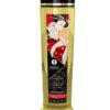 Shunga Romance Strawberry Wine masážní olej 240 ml