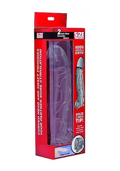 Size-Matters-Clear-Extender-Curved-Penis-Sleeve-4 Size Matters Clear Extender Curved Penis Sleeve