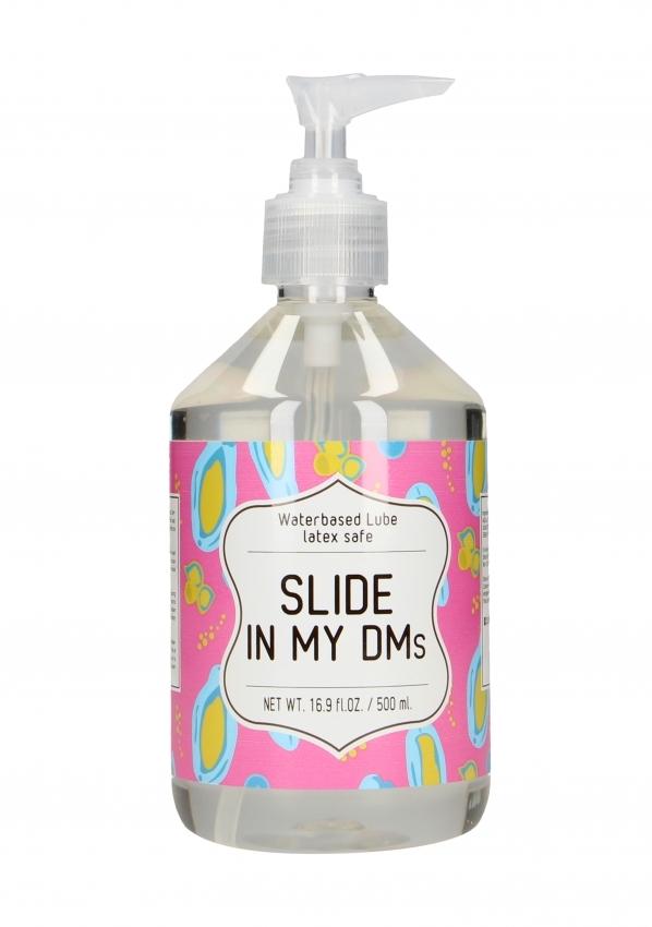 Slide-in-my-DMs-Lubrikacni-gel-500-ml Slide in my DMs Lubrikační gel 500 ml
