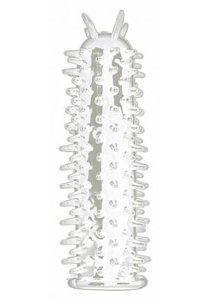 Spiky Penis Extension návlek na penis - čirý