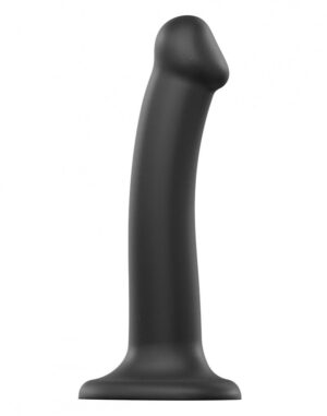 Strap-on-me Ohybné dildo M - černé