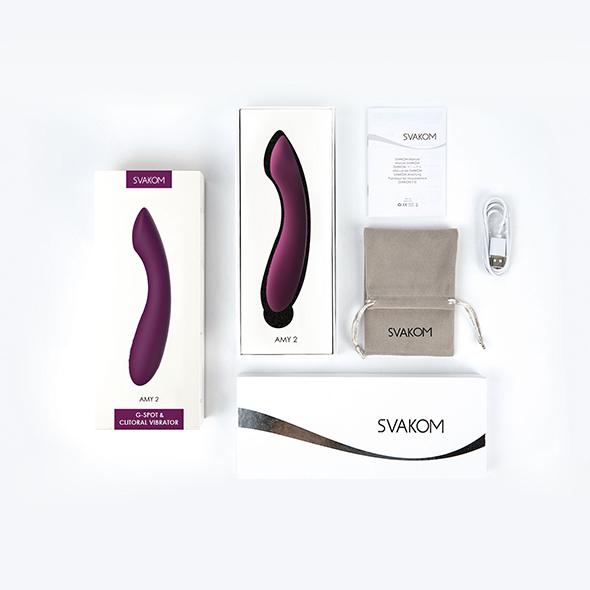 Svakom-Amy-2-G-spot-vibrator-fialovy-4 Svakom Amy 2 G-spot vibrátor - fialový
