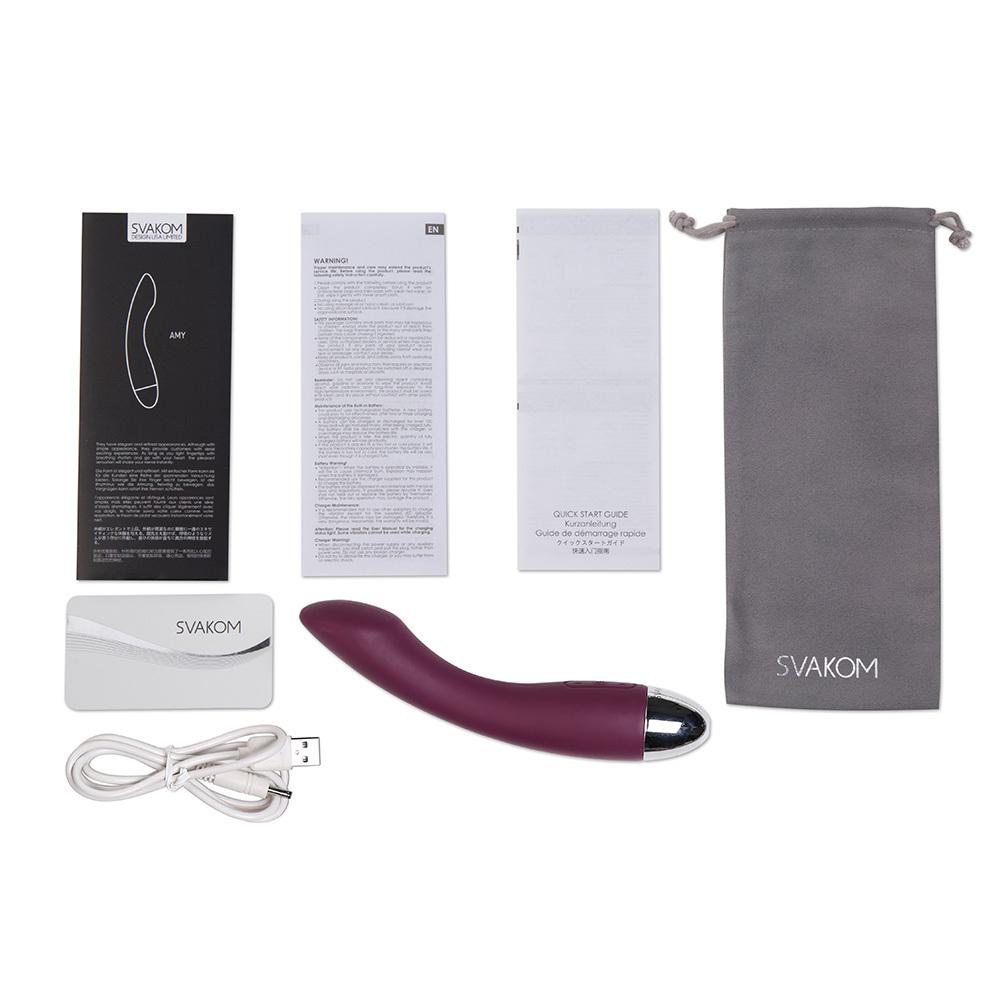 Svakom-Amy-G-Spot-vibrator-fialovy-4 Svakom Amy G-Spot vibrátor fialový