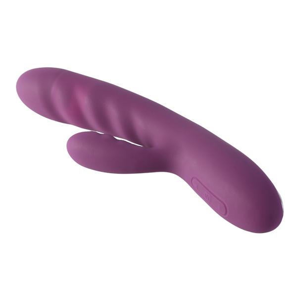 Svakom-Avery-Rabbit-vibrator-s-pulzacemi-fialovy-4 Svakom Avery Rabbit vibrátor s pulzacemi - fialový