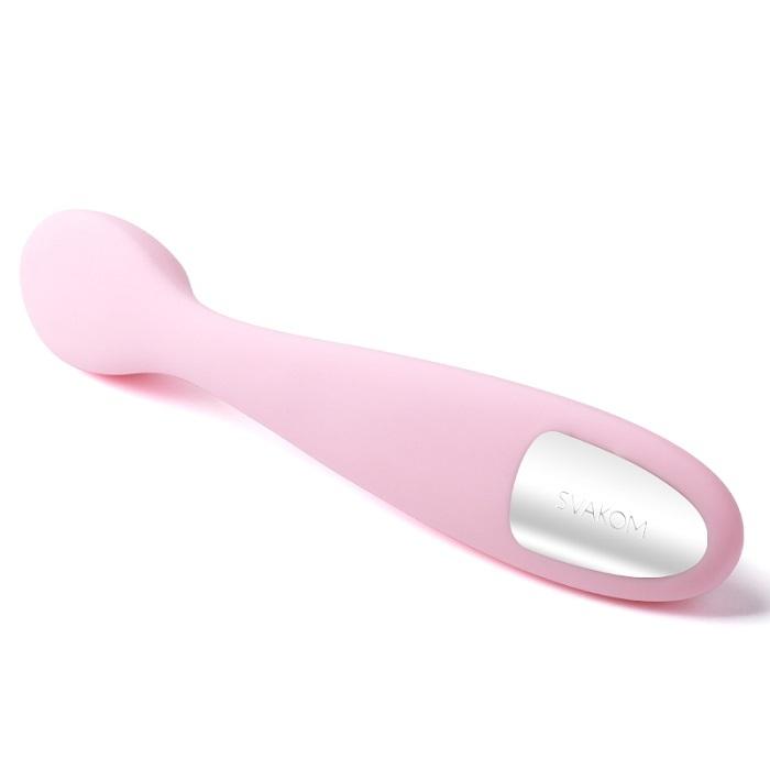 Svakom-Keri-Vibrator-na-klitoris-a-bod-G-ruzovy-2 Svakom Keri Vibrátor na klitoris a bod G růžový