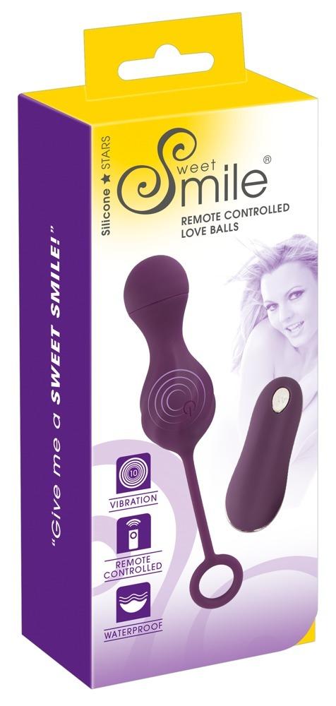 Sweet-Smile-Remote-Controlled-Love-Balls-Silikonove-venusiny-kulicky-na-dalkove-ovladani-9-cm-O-38-cm-8 Sweet Smile Remote Controlled Love Balls Silikonové venušiny kuličky na dálkové ovládání 9 cm