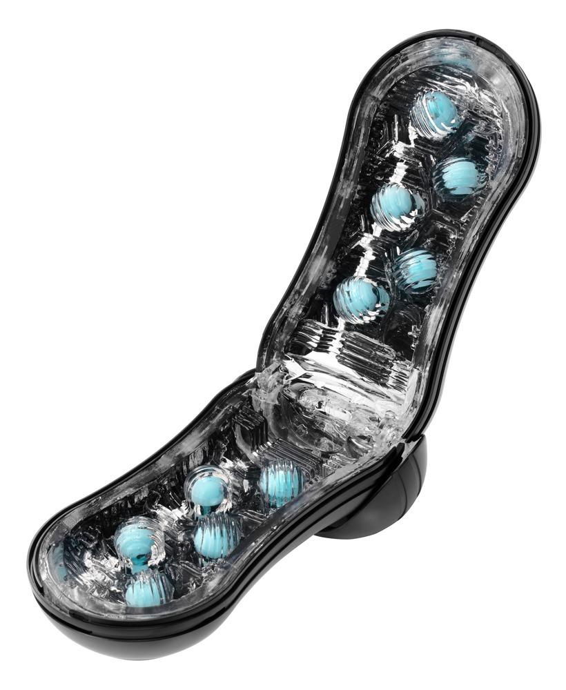 Tenga-Flip-Orb-Strong-masturator-cerny-4 Tenga Flip Orb Strong masturátor - Blue Rush