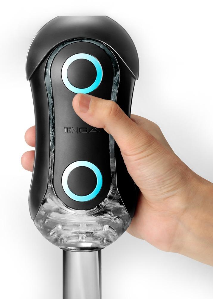 Tenga-Flip-Orb-Strong-masturator-cerny-6 Tenga Flip Orb Strong masturátor - Blue Rush