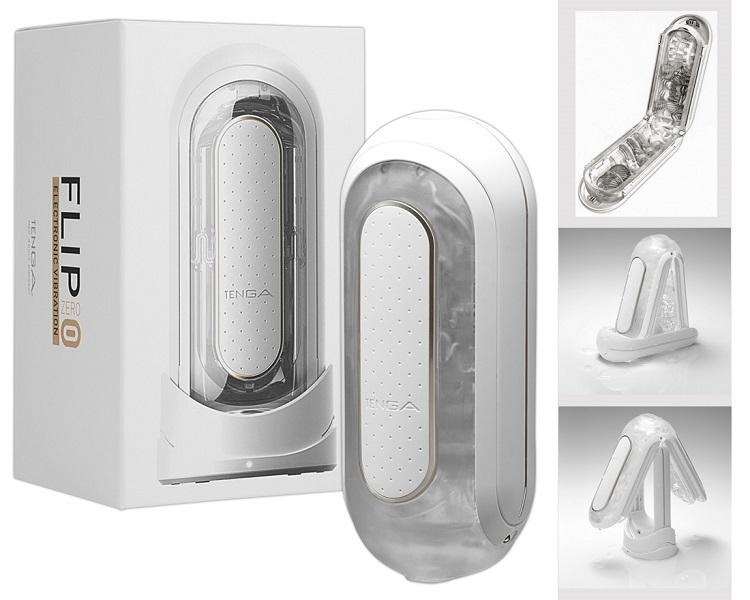 Tenga-Flip-Zero-0-Electronic-Vibration-masturbator-bily Tenga Flip Zero 0 Electronic Vibration masturbátor - bílý