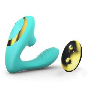 Tracy´s Dog Pro 2 vibrátor na bod G a klitoris s dálkovým ovládáním - zelený