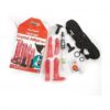 VAC-U-LOCK Crystal Jellies Set strap-on postroj a 4 dilda