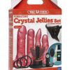 VAC-U-LOCK Crystal Jellies Set strap-on postroj a 4 dilda