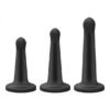 VAC-U-LOCK Silicone Pegging Set strap-on postroj a 4 dilda