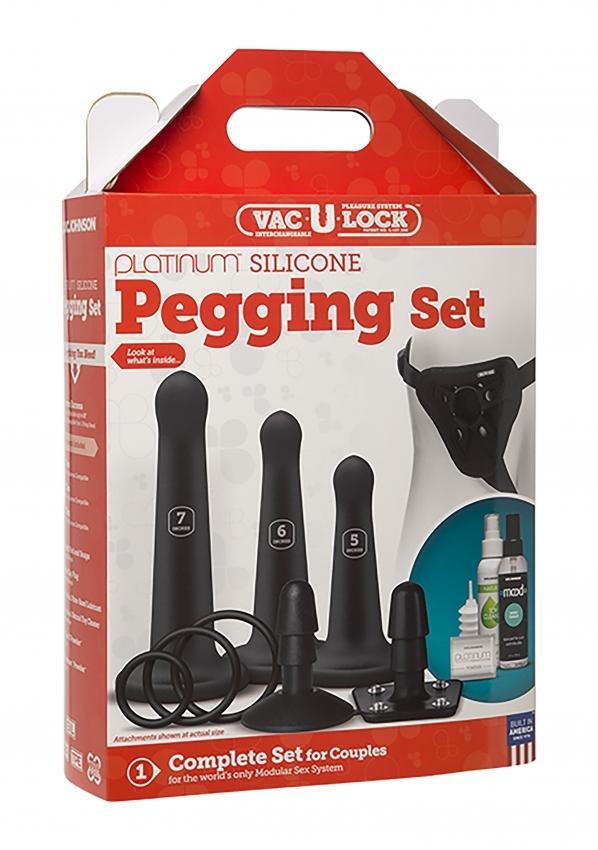 VAC-U-LOCK-Silicone-Pegging-Set-strap-on-postroj-a-4-dilda-8 VAC-U-LOCK Silicone Pegging Set strap-on postroj a 4 dilda