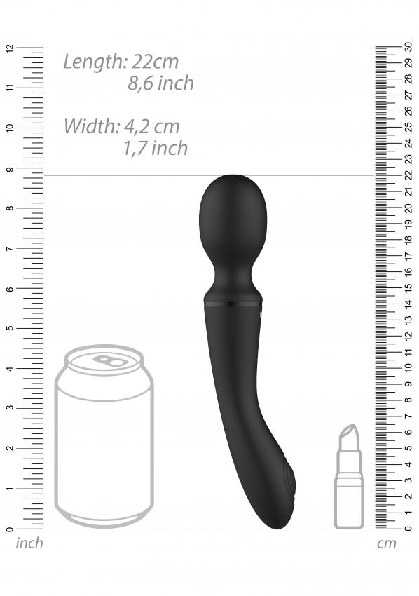 VIVE-Enora-Masazni-hlavice-a-vibrator-2v1-cerna-10 VIVE Enora Masážní hlavice a vibrátor 2v1 - černá