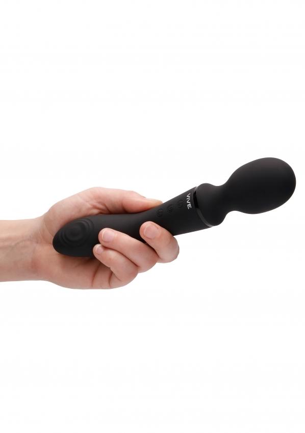 VIVE-Enora-Masazni-hlavice-a-vibrator-2v1-cerna-4 VIVE Enora Masážní hlavice a vibrátor 2v1 - černá