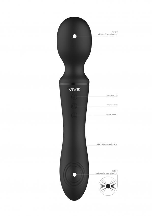 VIVE-Enora-Masazni-hlavice-a-vibrator-2v1-cerna-6 VIVE Enora Masážní hlavice a vibrátor 2v1 - černá