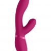 VIVE Kyra Pink vibrátor na G-bod a s pulzacemi