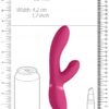 VIVE Kyra Pink vibrátor na G-bod a s pulzacemi