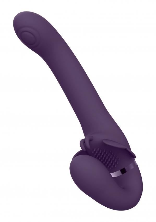VIVE-Satu-Pulzacni-a-vibracni-strap-on-fialovy-2 VIVE Satu Pulzační a vibrační strap-on - fialový