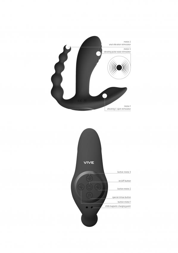 VIVE-Vibrator-do-kalhotek-Kata-cerny-8 VIVE Vibrátor do kalhotek Kata - černý