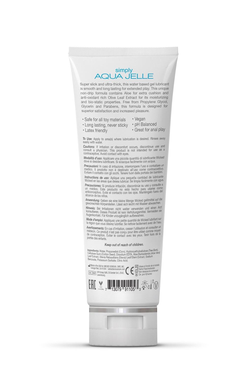 Wicked-Simply-Aqua-jelle-Lubrikacni-gel-120-ml-2 Wicked Simply Aqua jelle Lubrikační gel 120 ml