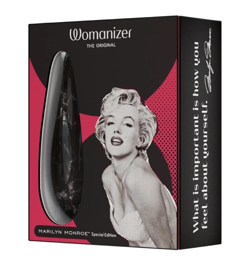 Womanizer-Marilyn-Monroe-stimulator-klitorisu-Black-Marble-10 Womanizer Marilyn Monroe stimulátor klitorisu - Black Marble
