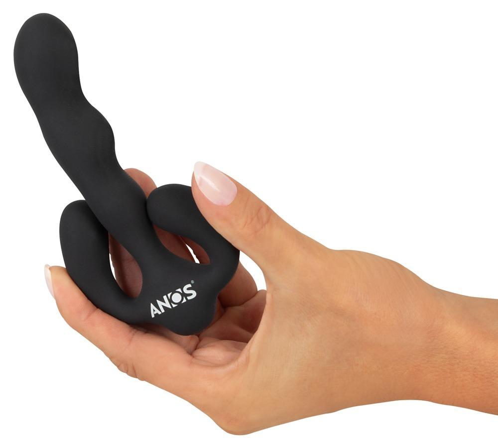 ANOS-Flexibilni-stimulator-prostaty-se-3-motorky-4 ANOS Flexibilní stimulátor prostaty se 3 motorky