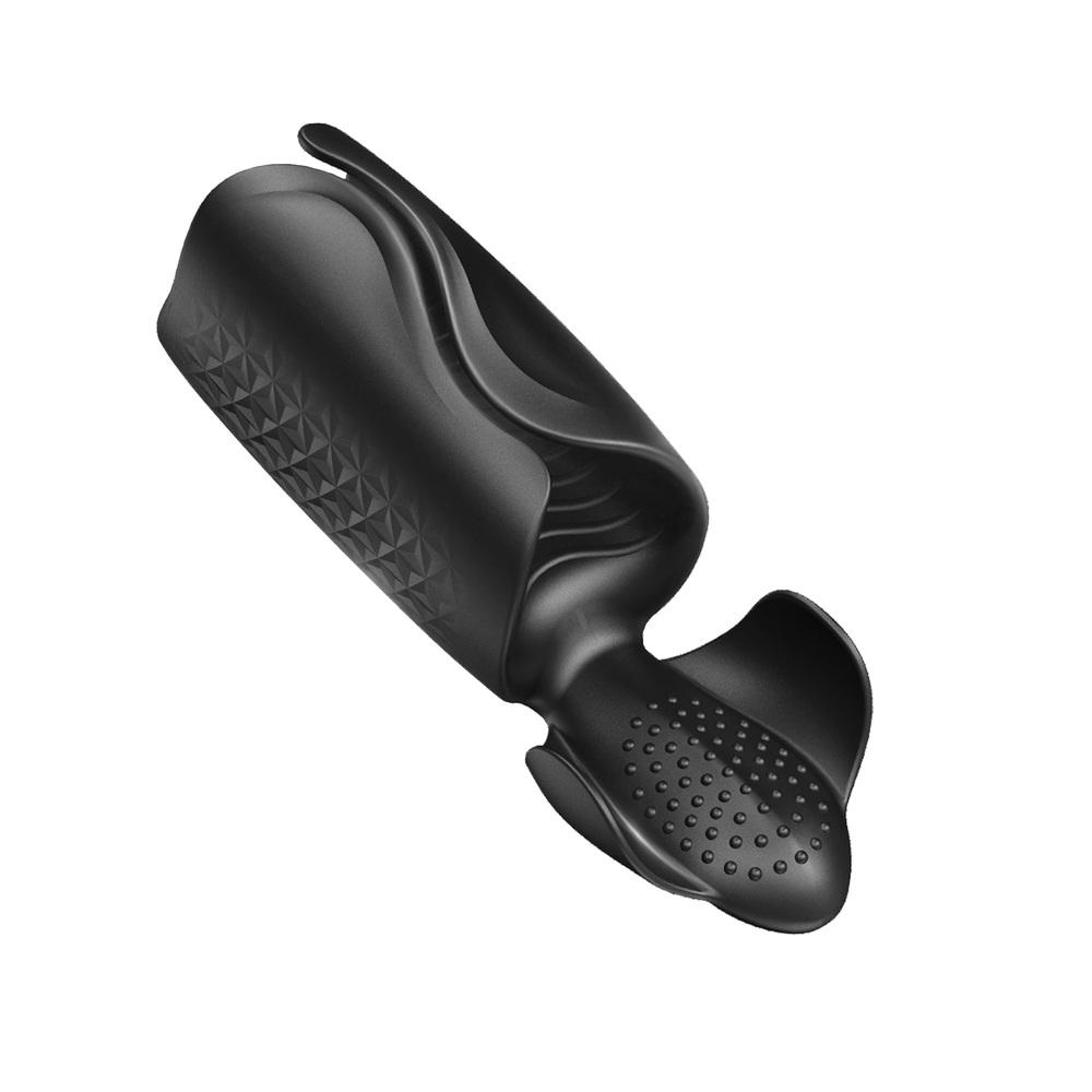 BASIC X Orlando vibrační masturbátor černý