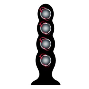 BASIC X Quinn FourBall dildo s rotačními kuličkami uvnitř