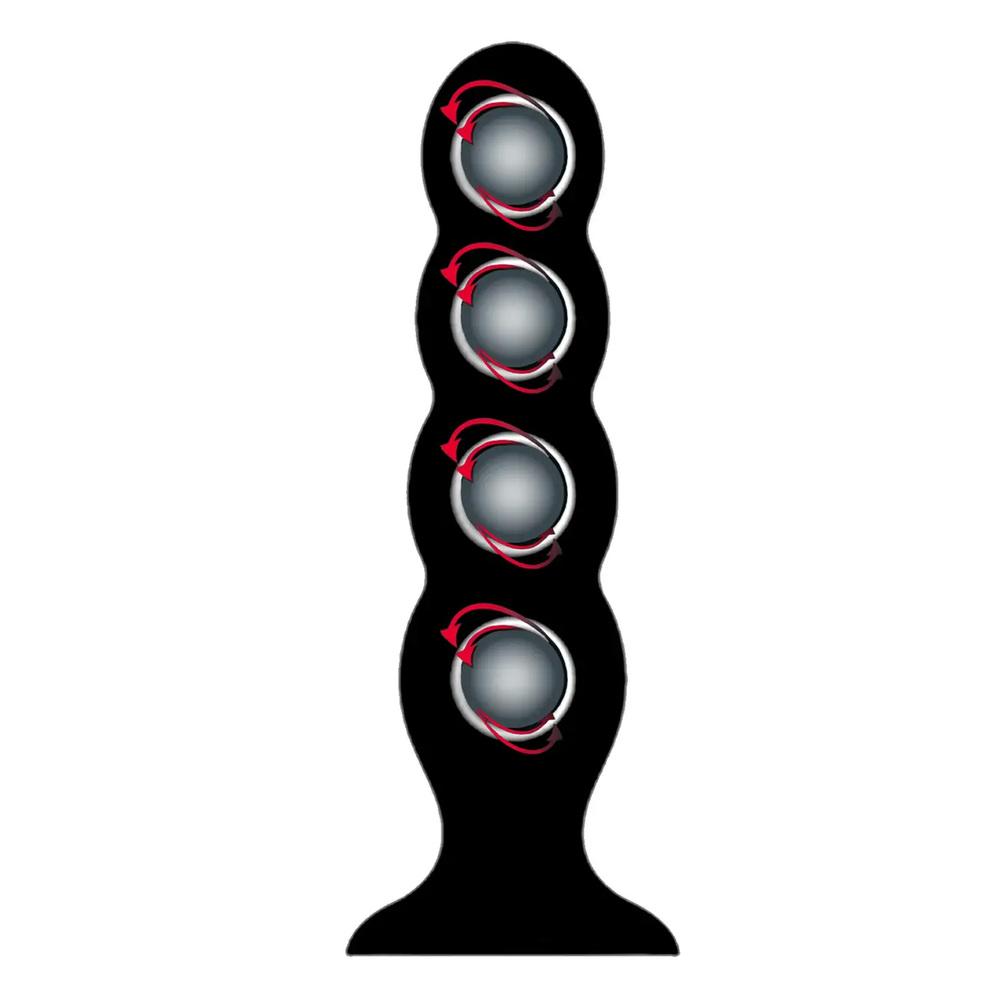 BASIC-X-Quinn-FourBall-dildo-s-rotacnimi-kulickami-uvnitr BASIC X Quinn FourBall dildo s rotačními kuličkami uvnitř