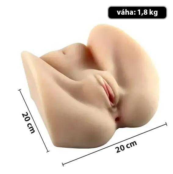 BASIC-X-Sweetie-umela-vagina-a-anal-2 BASIC X Sweetie - umělá vagína a anál