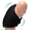 BASIC X vibrační masturbátor s nastavitelným průměrem černý