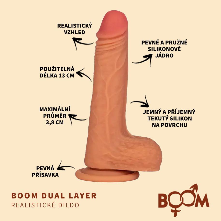 BOOM-dual-layer-ultra-realisticke-dildo-telove-2 BOOM dual layer ultra realistické dildo tělové