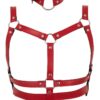 Bad Kitty Harness Set red