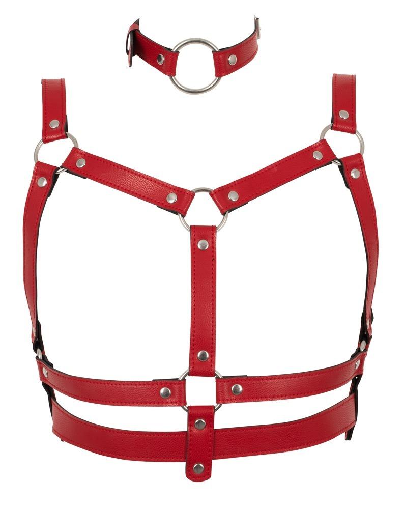 Bad-Kitty-Harness-Set-red-6 Bad Kitty Harness Set red