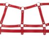 Bad Kitty Harness Set red