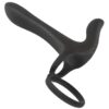 Black Velvets Párový vibrátor rozšiřující penis