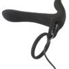 Black Velvets Párový vibrátor rozšiřující penis