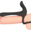 Black Velvets Párový vibrátor rozšiřující penis