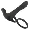 Black Velvets Párový vibrátor rozšiřující penis