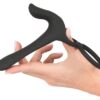 Black Velvets Párový vibrátor rozšiřující penis
