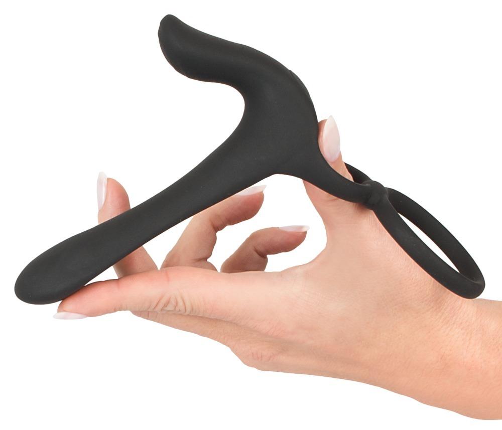 Black-Velvets-Parovy-vibrator-rozsirujici-penis-6 Black Velvets Párový vibrátor rozšiřující penis
