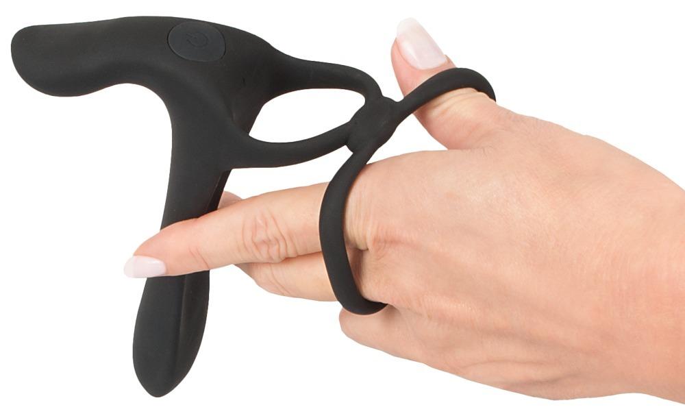 Black-Velvets-Parovy-vibrator-rozsirujici-penis-8 Black Velvets Párový vibrátor rozšiřující penis