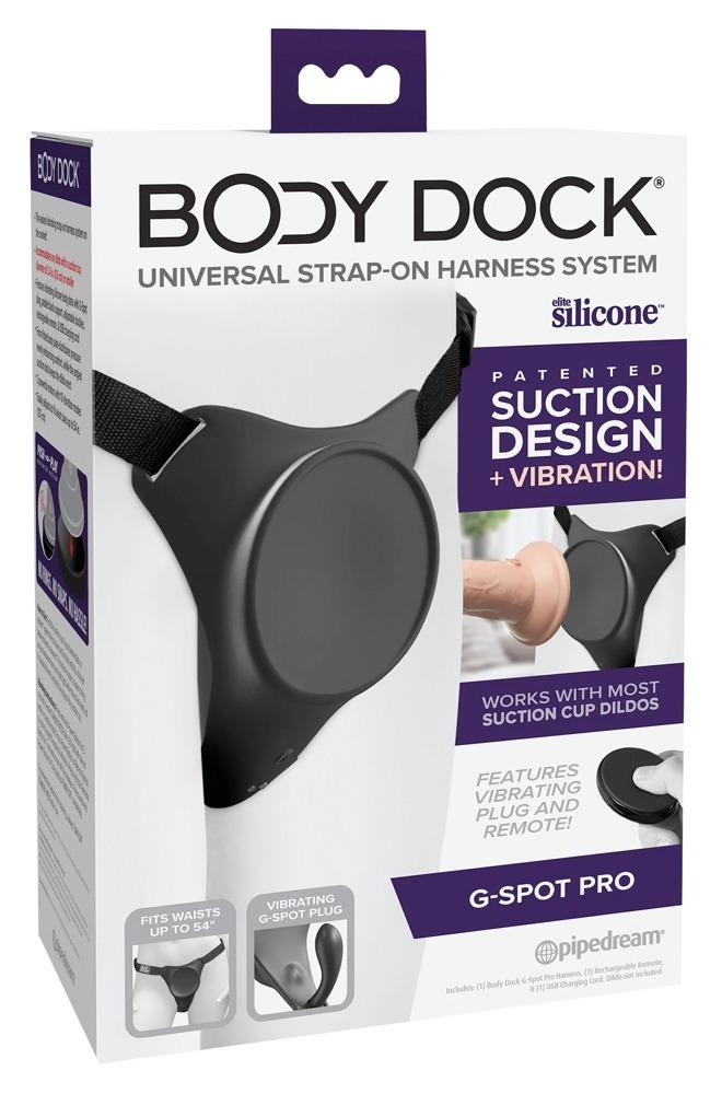 Body-Dock-G-spot-Pro-Strap-on-postroj-s-vnitrnim-vibratorem-12 Body Dock G-spot Pro Strap-on postroj s vnitřním vibrátorem