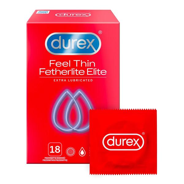 DUREX-kondomy-Feel-Thin-Fetherlite-Elite-Extra-Lubricated-18ks DUREX kondomy Feel Thin Fetherlite Elite Extra Lubricated 18ks