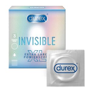 DUREX kondomy Invisible XL 3 ks